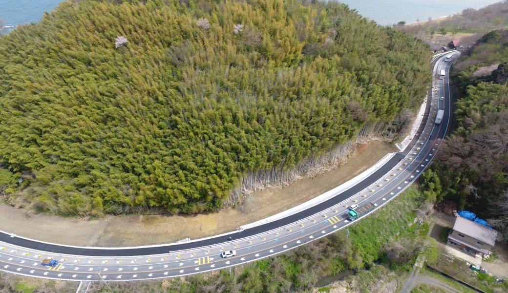 近江八幡大津線補助道路整備