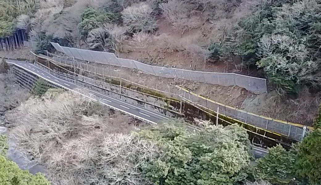 大河原北土山線 補助道路修繕